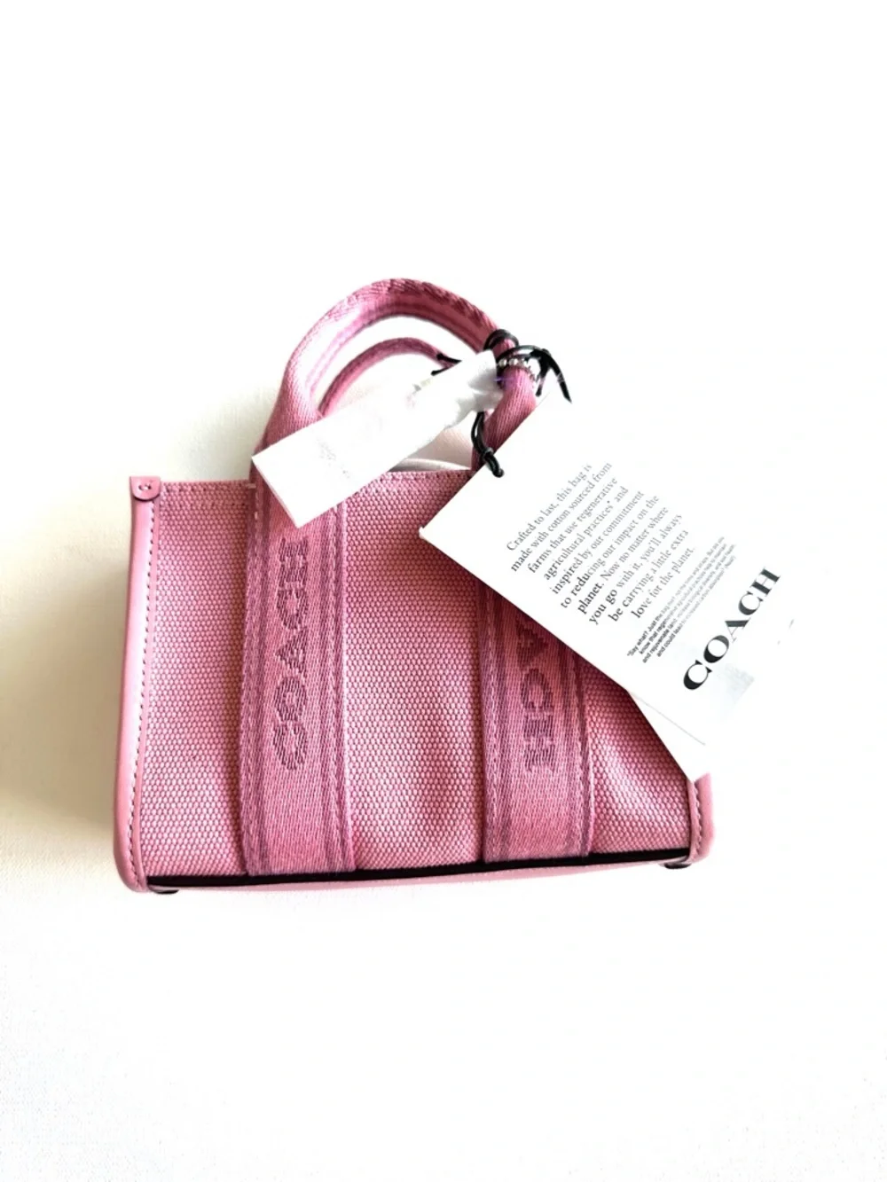 COACH Smith Light Blush Mini Tote cs618